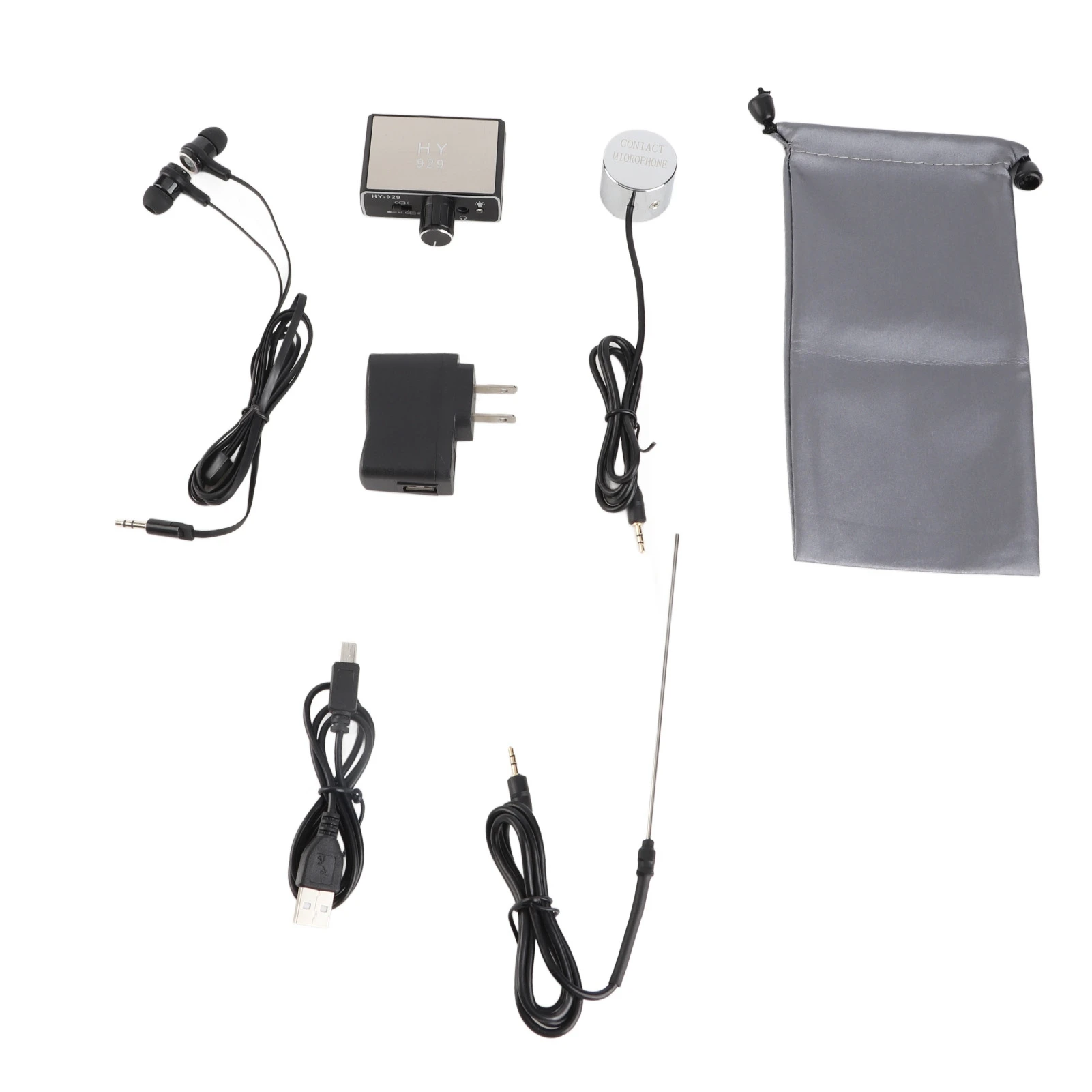 مراقبة تسرب المياه كاشف تسرب أنابيب المياه تحت الأرض تعزيز مكثف الصوت عالي القوة لبناء الموقع