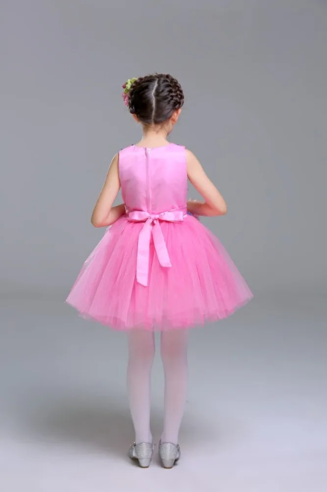 Kids Clothes Girls Dress Party Stage Show Dance Wear Cosplay Princess Costume Fairy Fashion Clothing Children Summer Casual