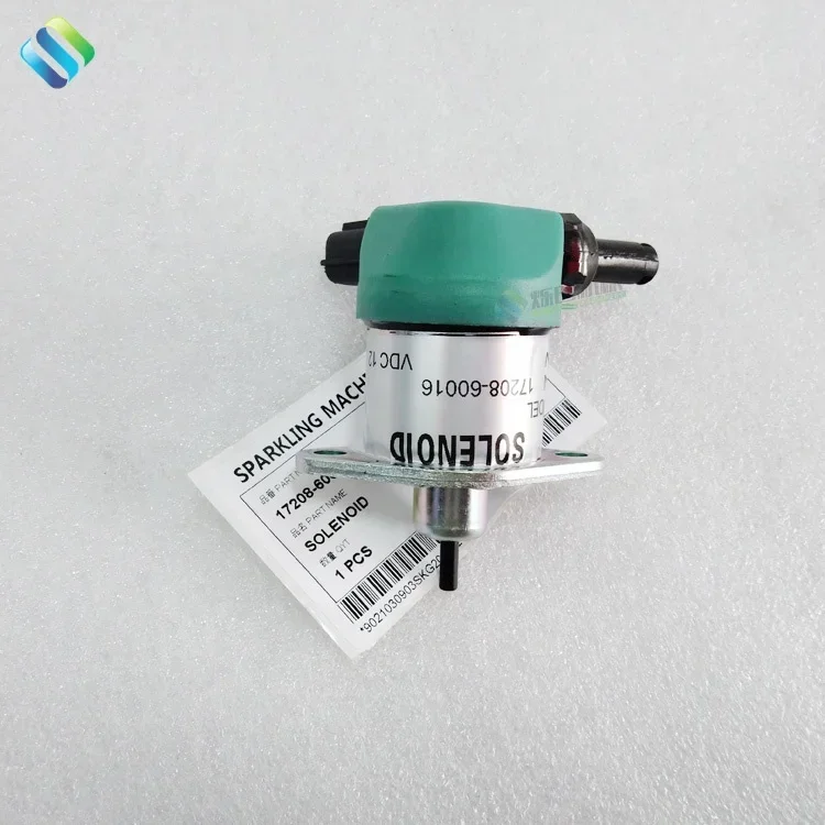2026 nbSKGM 17208-60010 KX71 Construction Machinery Parts 1720860010 Stop Solenoid 17208-60010