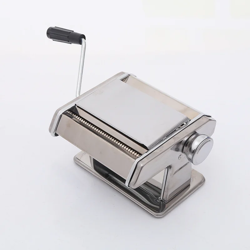 Hot Selling Home Kitchen Stainless Steel Manual Pasta Maker Machine Hand Crank Pastry Roller Spaghetti Noodle Maker