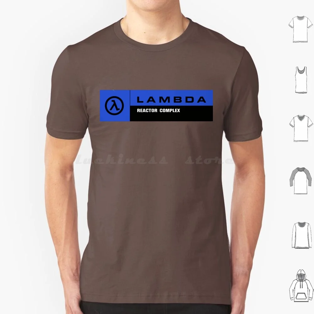 Half-Life Lambda Complex Reactor Complex Signage-Blue ( Shift ) T Shirt Big Size 100% Cotton Half Life Half Life 2 Valve Portal