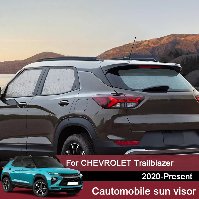 

Автомобильные солнцезащитные козырьки с УФ-защитой для Chevrolet Trailblazer 2020-2025, занавеска на боковое окно, солнцезащитный козырек, аксессуар для лобового стекла