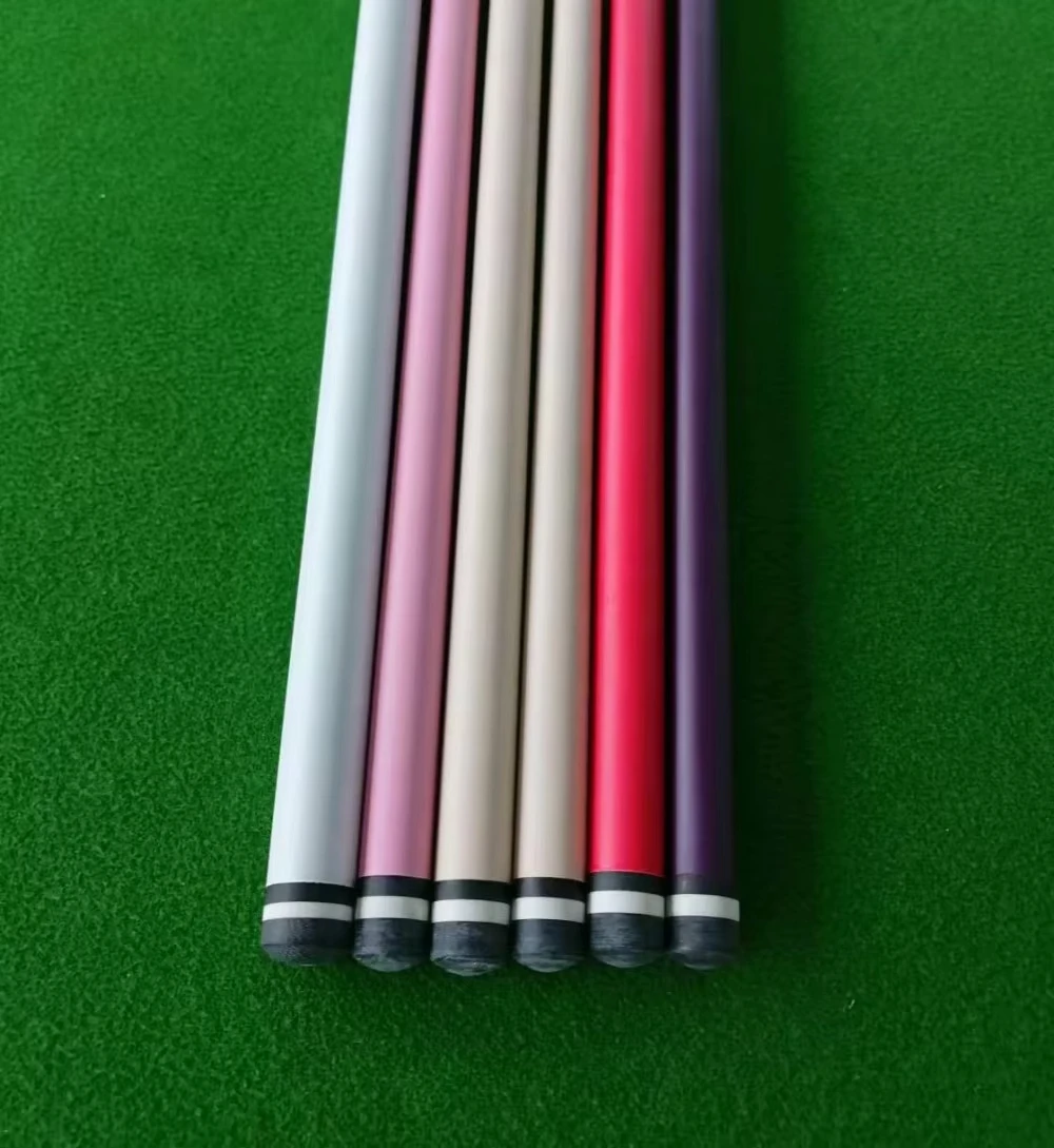 Factory Direct Black Technology Carbon Fiber Shaft Of Pool Cue Front Part for Billiard Play/Billiards Cue Shaft with Foam OEM