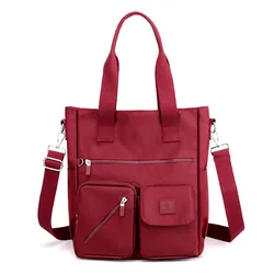 Bolso cruzado Oxford de nailon para mujer, bolsa de hombro de gran capacidad, impermeable, a la moda, de viaje