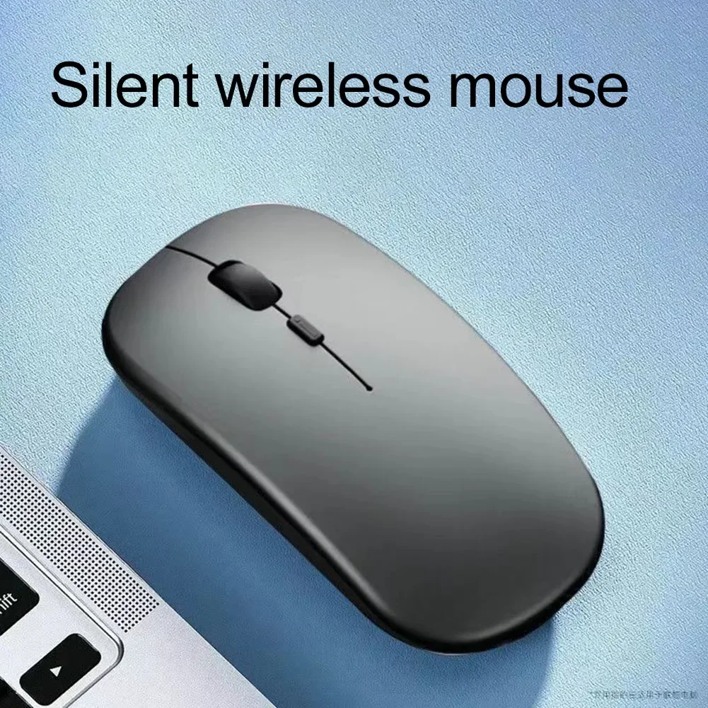 

Wireless Silent Mouse Rechargeable Mute Laptop Bluetooth-compatible Computer Tablet Business Office rechargeable silent mouse