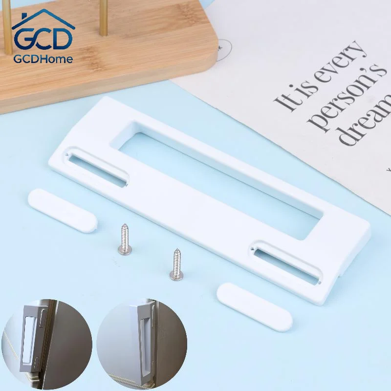 Universal Refrigerator Door Handle Replacement Kitchen Fridge Grip Accessories Plastic Refrigerator Door Knobs Easy To Use
