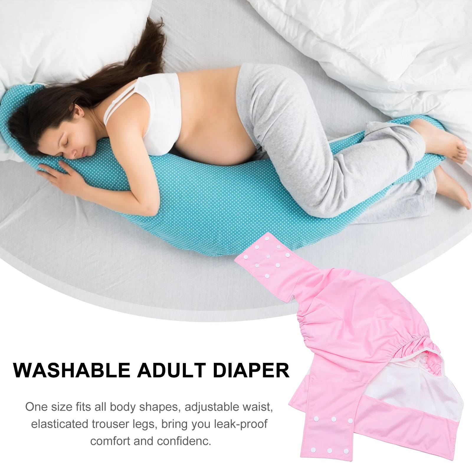 

Брюки-подгузники против протечек, многоразовые моющиеся трусики для взрослых, впитывающие, защита здоровья, решение для недержания