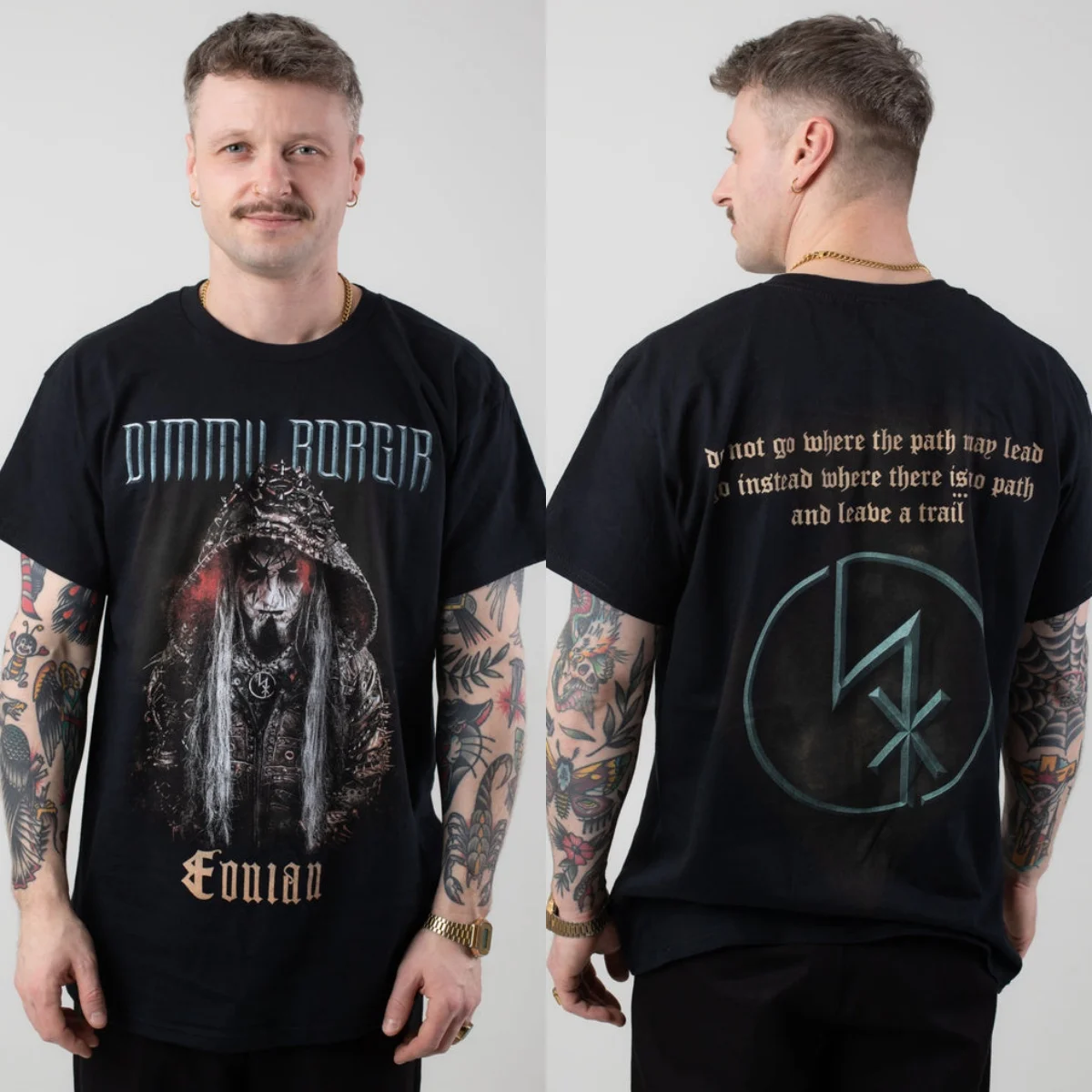 Fit Dimmu Borgir Graphic Cotton T-shirt Unisex Summer Short Sleeve Fashion Brand Tee Luxury Casual Vintage Retro Tees