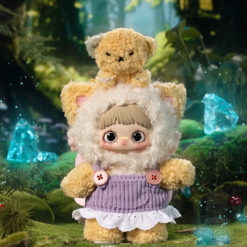 

MayMei - серия Twin Secret Realm, милая виниловая плюшевая слепая коробка, подарок на день рождения, милый кулон, украшение, сердце Fury Girl, милая любовь