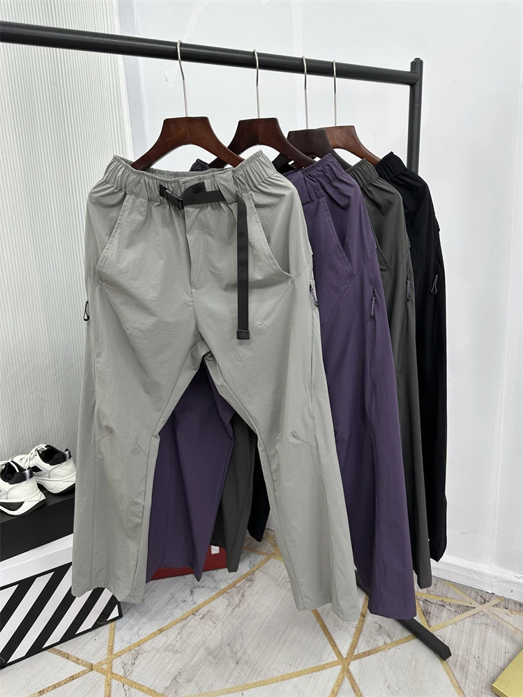 

Outdoor Function Series Men's Faion Sports Qui Dry Lightweight Breathable Waterproof Casual Pants Pure Color Versatile