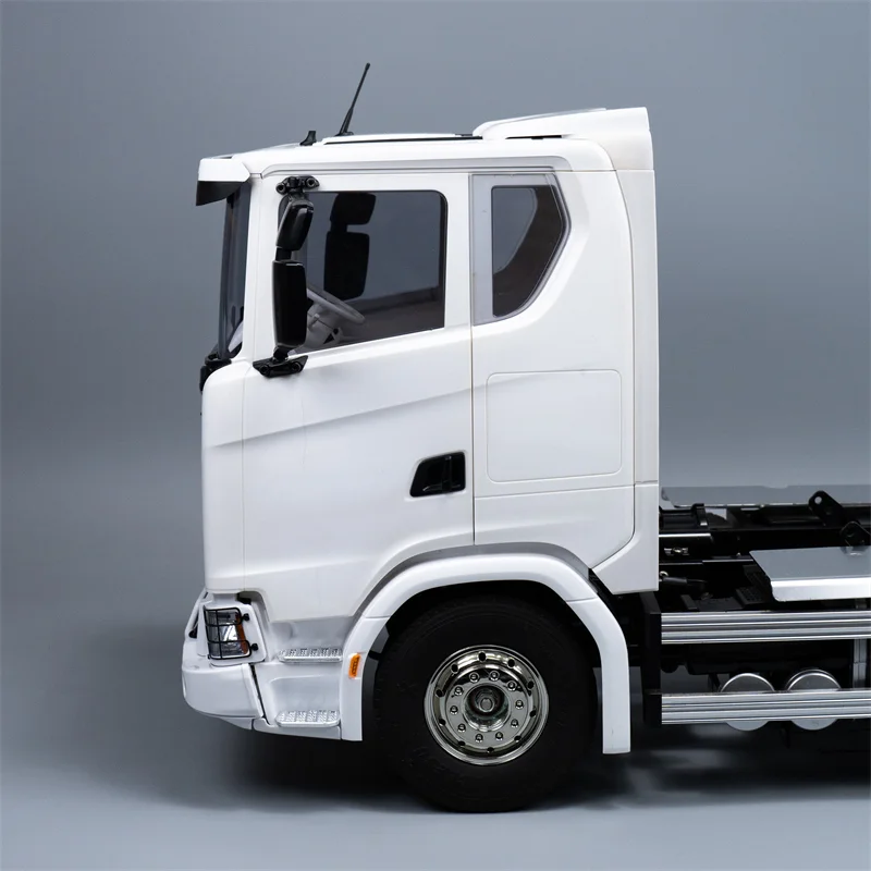 Accesorios de actualización de ala trasera baja de plástico a escala 1:14 para camión Tamiya RC SCANIA 770S 56368