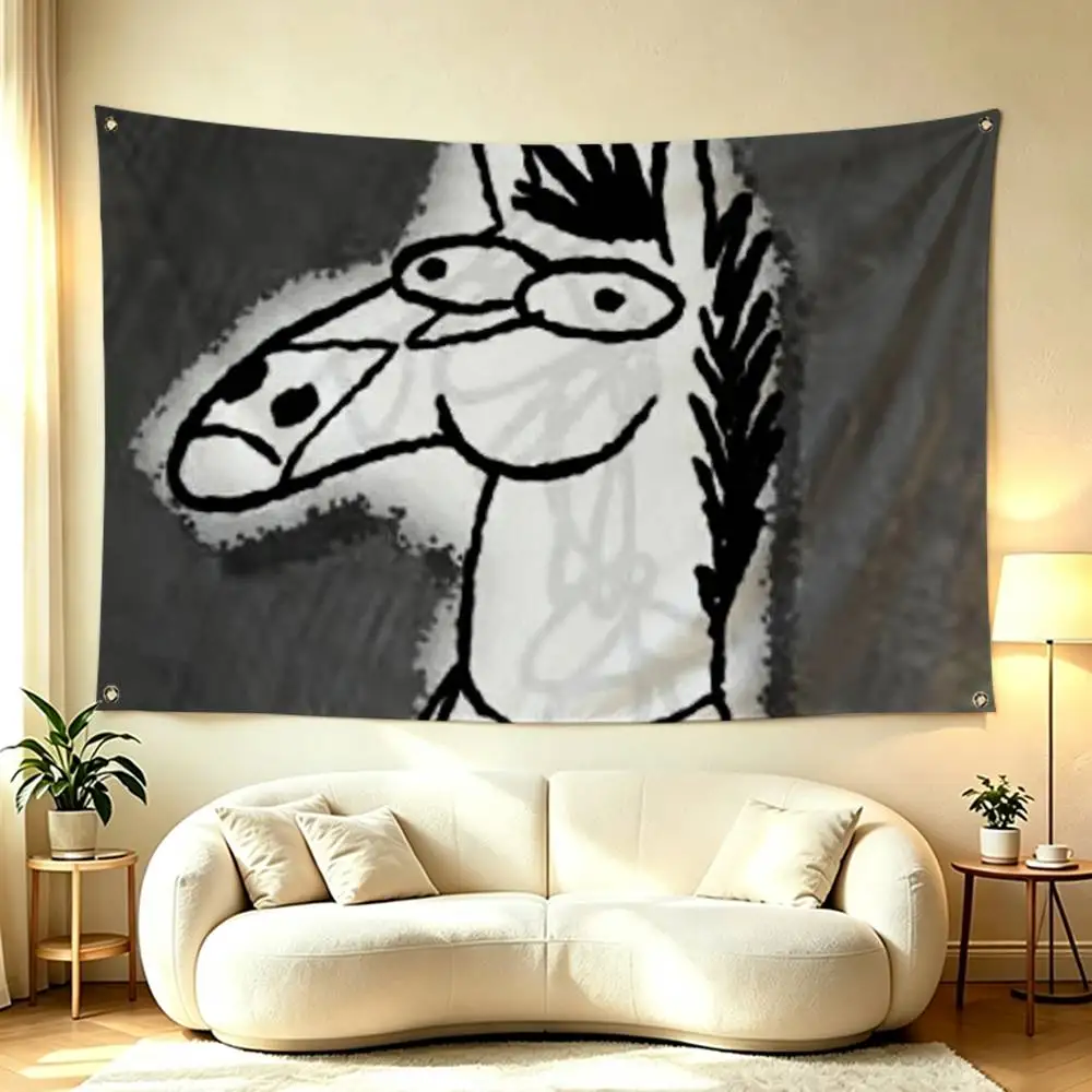 BoJack H-Horseman  Flags for Bedrooms Home Decor Items Outdoor Decors Garage Decoration Flaga