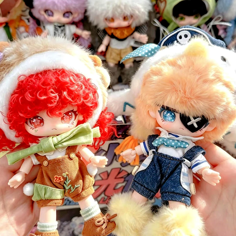 Babythree Rebaby Chasing Light Idol Blind Box, плюшевая фигурка Rebaby с подвижными суставами, фигурка из блайндбокса, загадочная коробка, игрушки-сюрпризы.