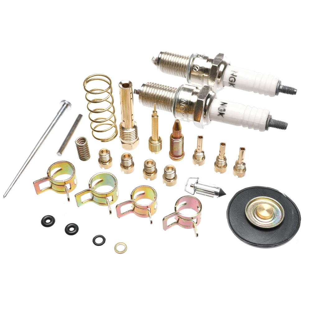 

Carburetor Rebuild kit for Mikuni HSR 42 mm 1990-2006 Harley Evo include the 42mm smoothbore