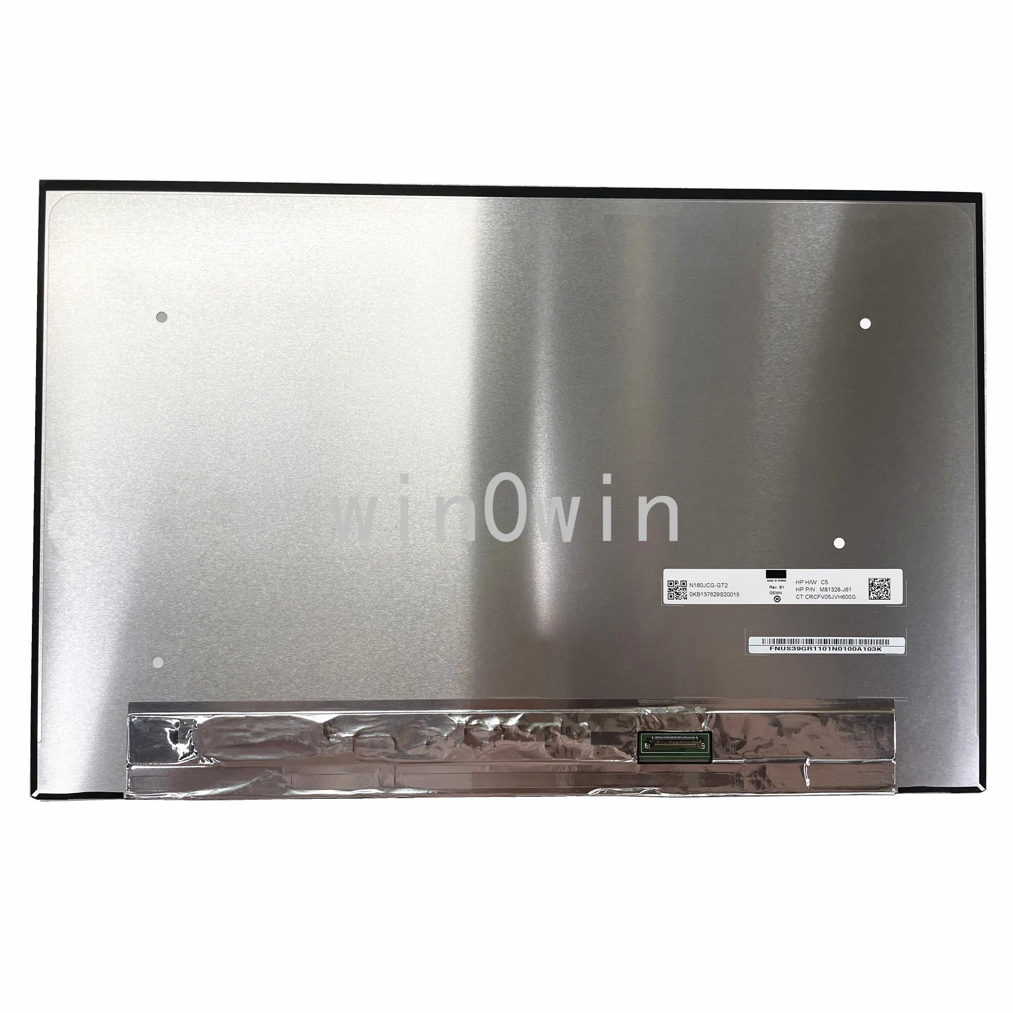 

N160JCG-GT2 30pin Wholesale for LCD Panel Display Screens Replacement Laptop Monitors 16.0inch 1920x1200