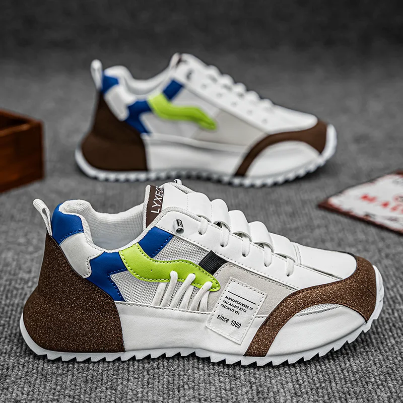 Luxury Men Platform Sneakers 2026 Youth Personality Vulacnized Shoes For Seasons Versatile Men Casual Sports Shoes Zapatos 39-48