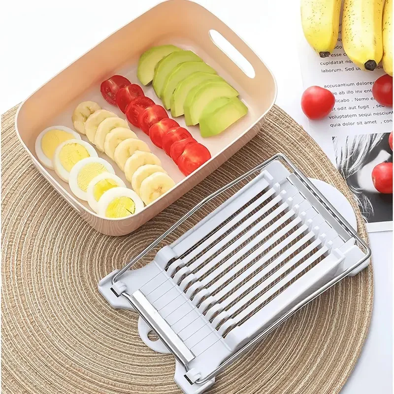 Luncheon Meat Slicer Multifunctional Stainless Steel Ham Fruit Vegetables Egg Cheese Slicers Household Kitchen Cutting Gadgets