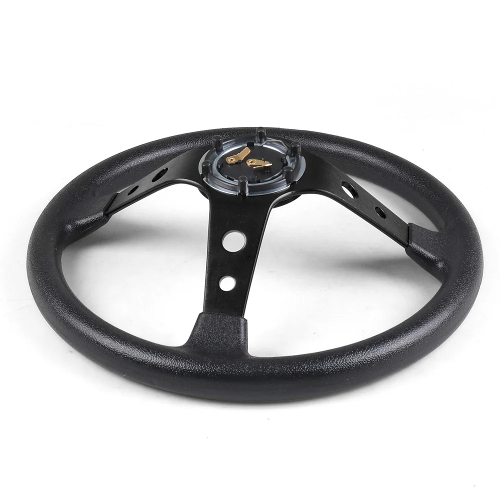 14inch 350mm PU Leather Car Racing Steering Wheel With Adapter Plate 70mm PCD For Logitech G29 G920 G923 For Racing Game