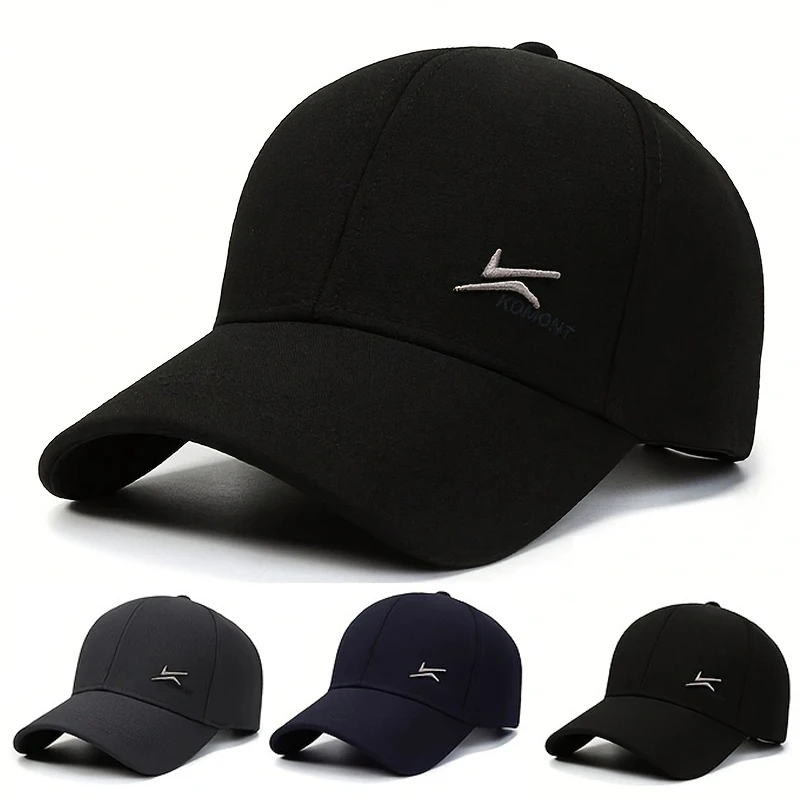 Unisex Two Hook Embroidery Baseball Caps Spring Autumn Outdoor Adjustable Casual Hats Sunscreen Hat