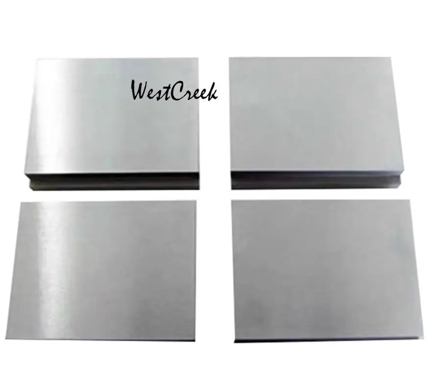 WESTCREEK 6mm 8mm 10mm 12mm thick Mo 99.99% molybdenum board Mo sheet molybdate plate panel molybdenum strip experiment