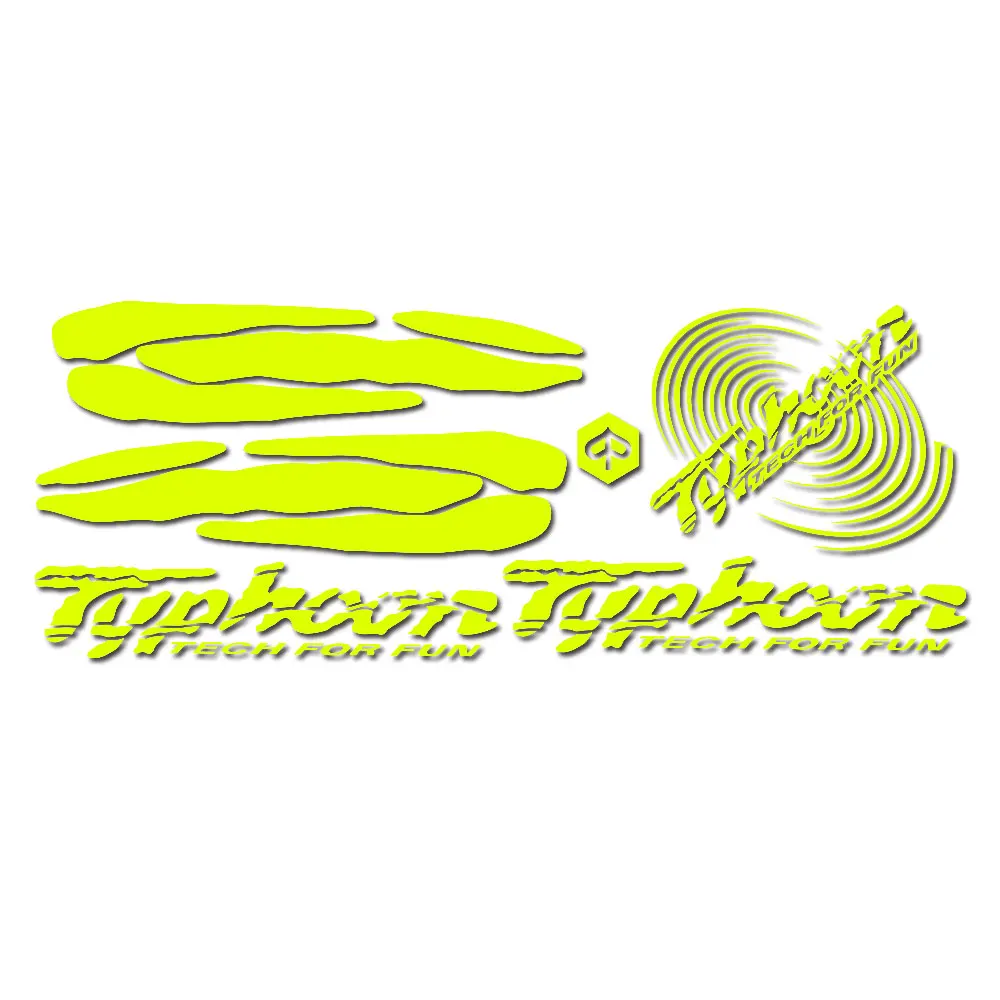 For Piaggio Typhoon Tech for fun Swirl Decals / Stickers Set 50 80 125 172 183 Style 1