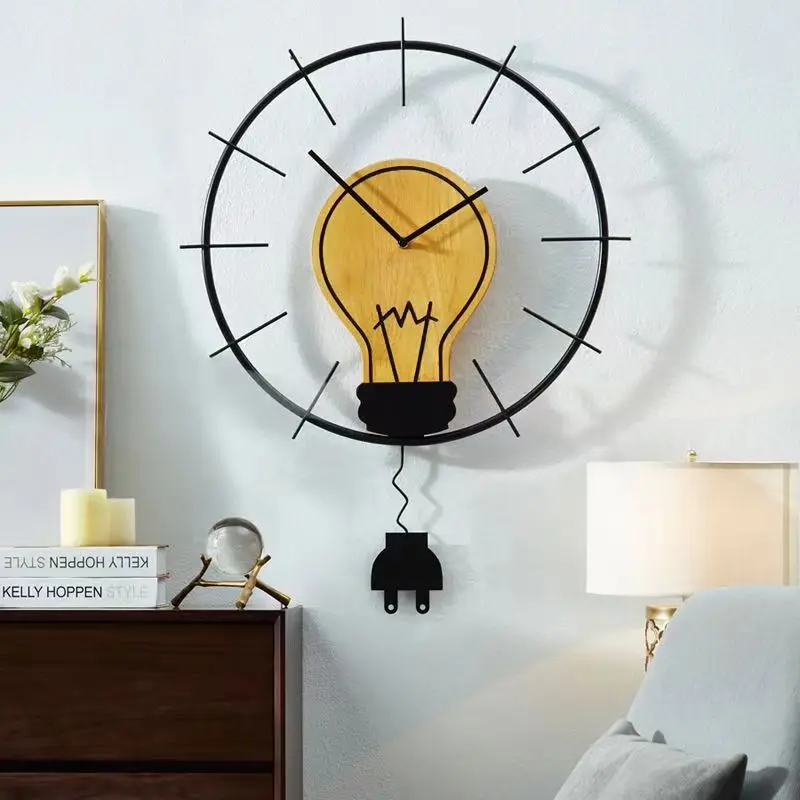 Creative personality fashion simple home living room dining room children's room study decoration silent wall clock