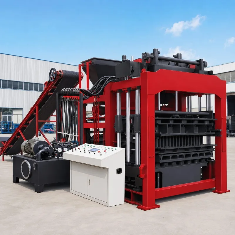Industrial Brick Machine Production Line Fully Automatic Customized for Cement Hollow Solid Paver Blocks for Factory Use