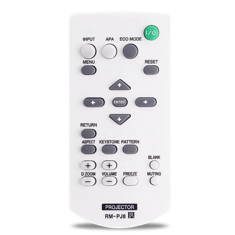 New Remote Control RM-PJ8 For Sony Projector VPL-CH350 VPL-CH375 VPL-CH370 VPL-CH355 VPL-CH353 VPL-CW256 Spare Parts Replacement
