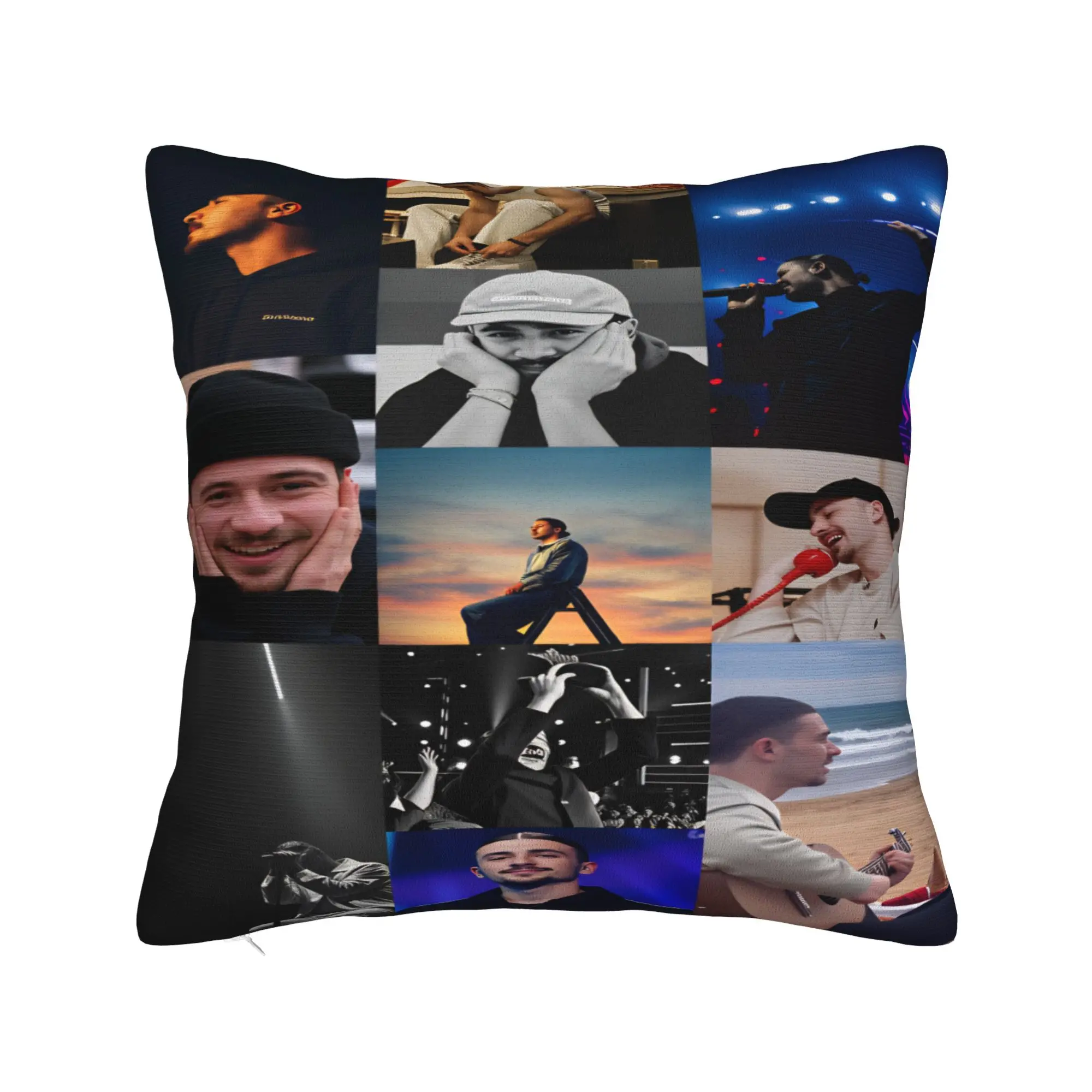 Pierre Edgar French Singer Pillow Cover  Comfy Cushion Cover Novelty Pillow Case For Office Car Home Decor