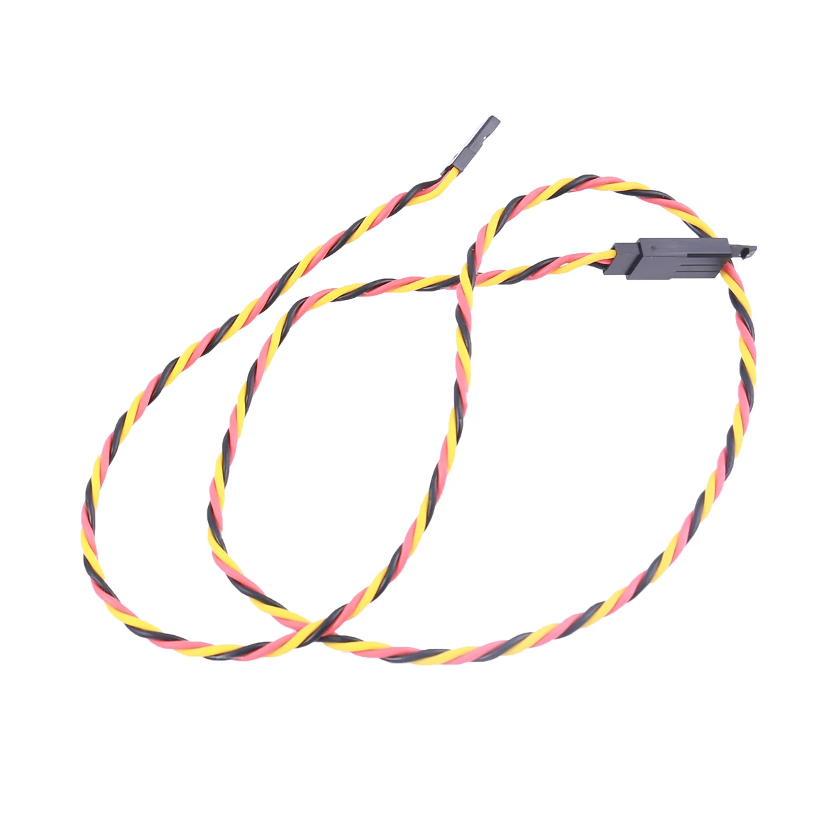 10PCS/Lot 60 Cores Servo Extension Line Servo Line with New AMASS Anti-loosening Buckle FUTABA/JR Plug