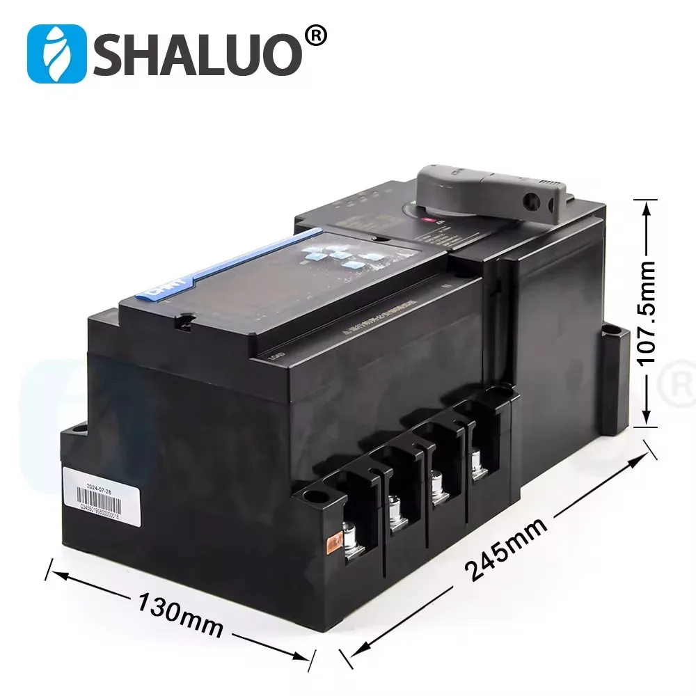 ATS NXZ-125/4A 4P 100A 125A With Display Control Auto Switches QR Code APP Operation CHNT Dual Power Automatic Transfer Switch