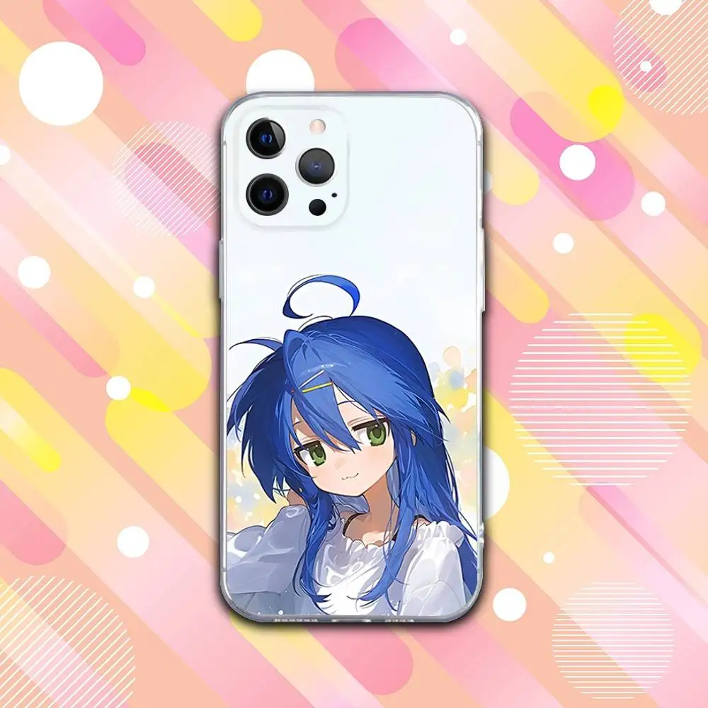 حافظة هاتف L-Lucky Anime S-Star لهاتف iPhone 17,16,15,14,13,12,11 Pro,Max,Plus,X,XS,XR,SE4,E غطاء ناعم شفاف صغير