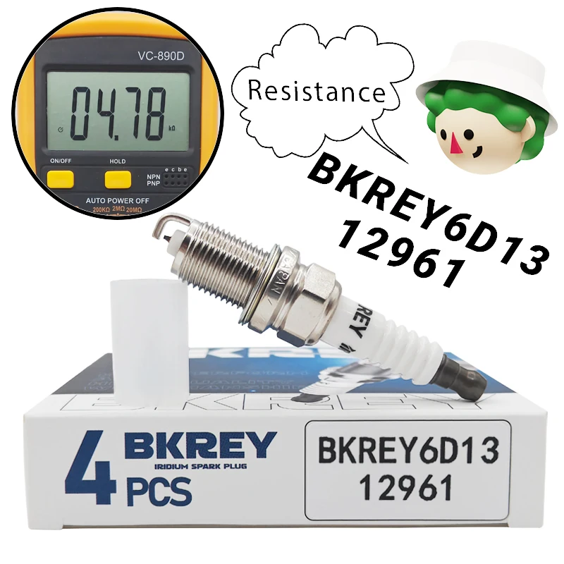 

4/20PCS 12290-RB0-J11 Iridium Spark Plug Candles For Honda CRZ 2012 2013 2014 1.5L L4 For BKREY6D13 12961 DIFR6D13 12290 RB0 J11