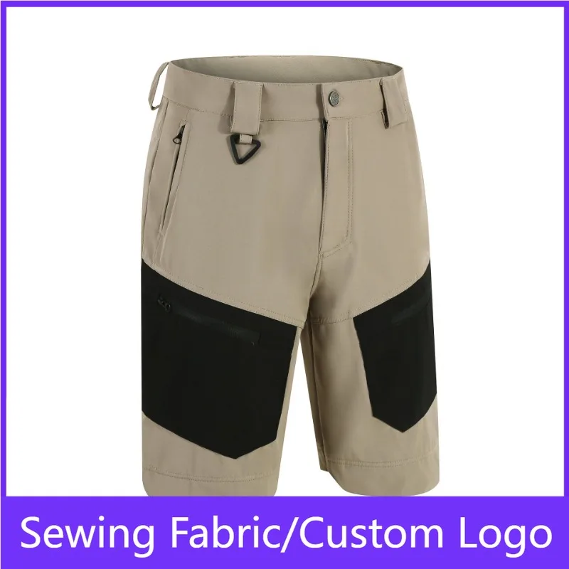 

Men's Hiking Cargo Shorts Quick Dry Lightweight Outdoor Work Casual Travel Summer Water Resistant Shorts with Zipper Pockets