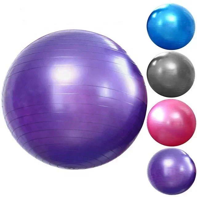 Workout Pregnancy Stability Home Gym Yoga Ball AntiBurst Swiss Balance Ball Pump Fitness Ball 75cm