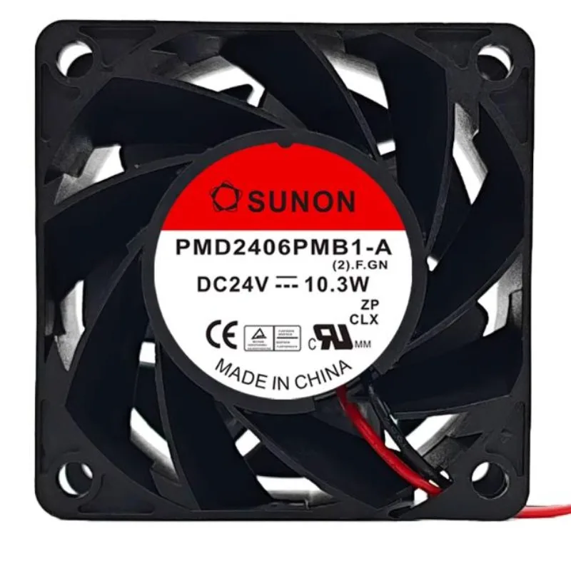 

Original New Cooler Fan for SUNON PMD2406PMB1-A 24V 10.3W Inverter Cooling Fan 6038 60*60*38MM