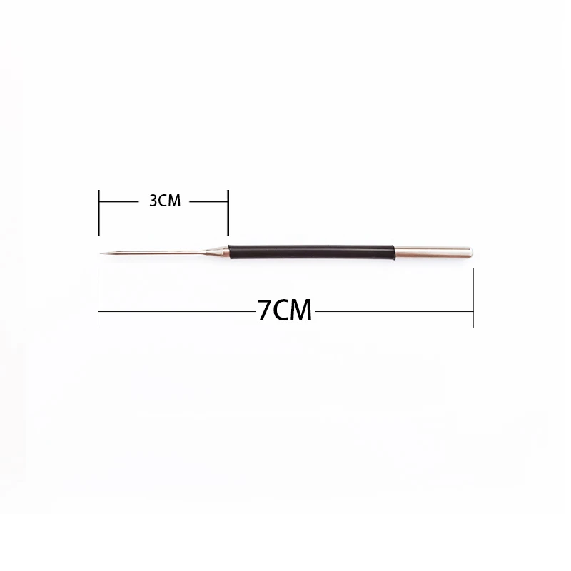 Elektrische Mes En Ionische Chirurgie Universele Elektrode Naald Platte Mes Draad Wolfraam Naaldmes Kop Voor Hoge Temperatuur En