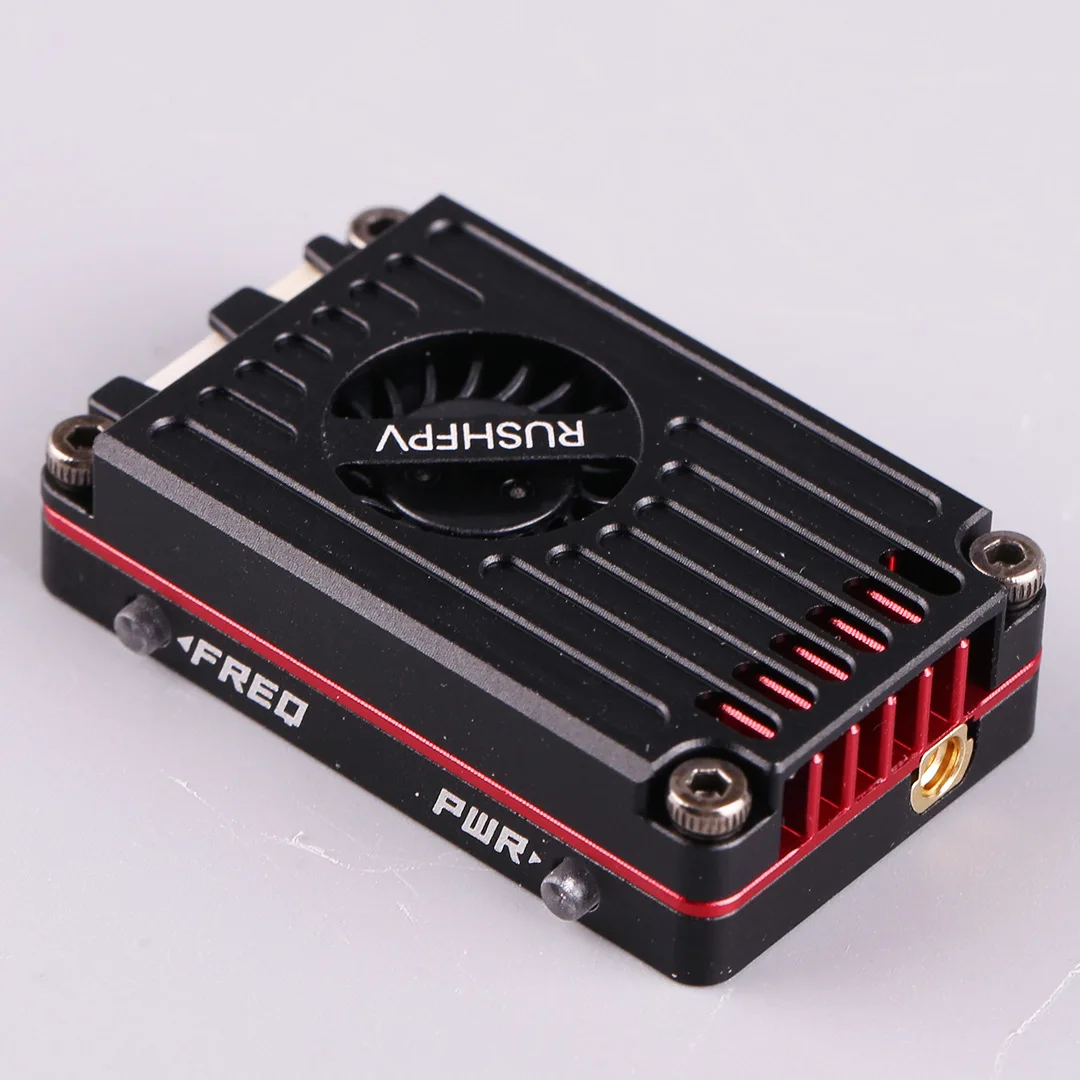 MAX SOLO 5.8G 2.5W 2-6S LIPO FPV VTX 48CH CNC Housing Built-in Silent Cooling Fan for FPV Freestyle Long Range DIY Parts