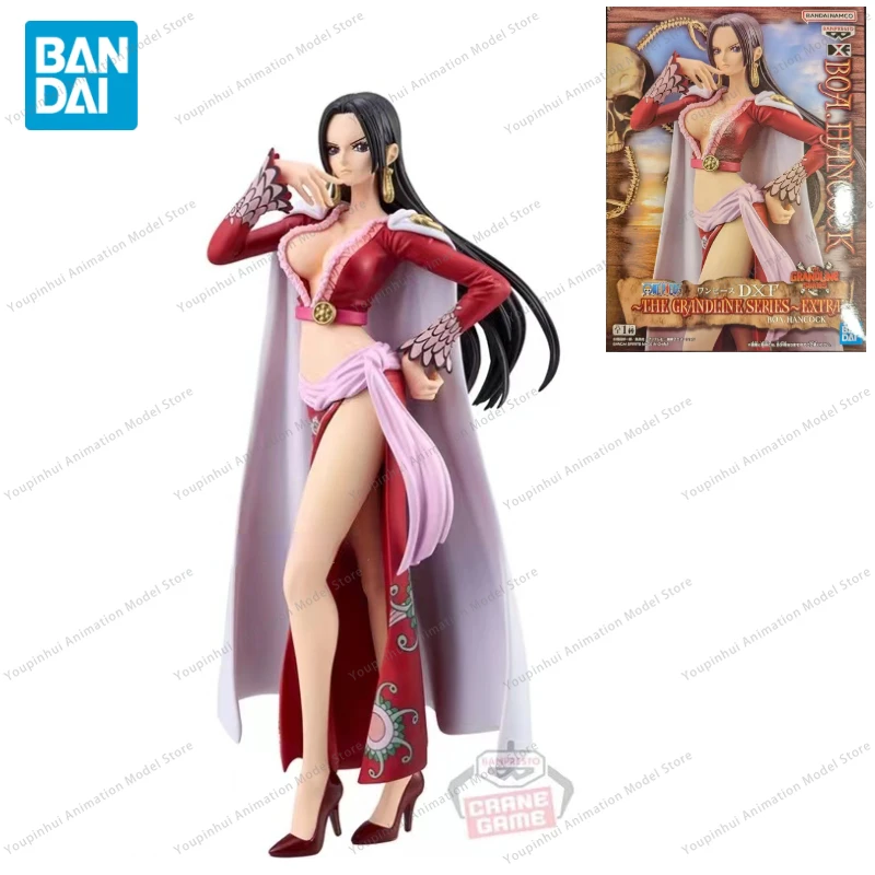 In Stock Bandai Original Genuine Banpresto One Piece 17cm Boa·Hancock Action Figure Model Gifts Collectible PVC Toys