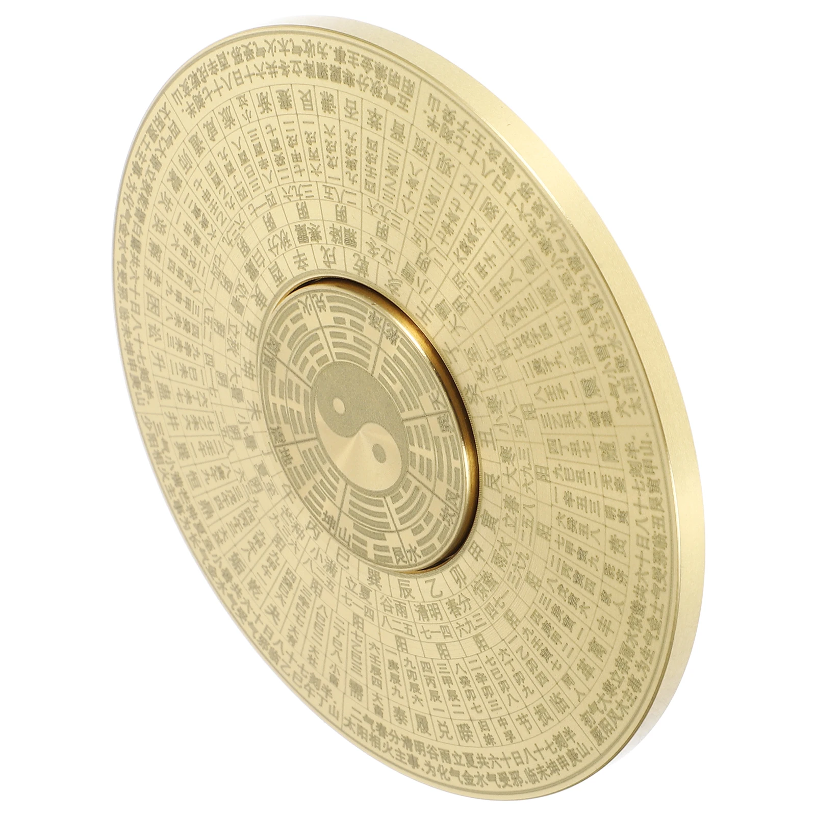 

Retro Chinese Compass Brass Ancient Traditional Navigation Tool Portable Outdoor Hiking Office Decorative Desk