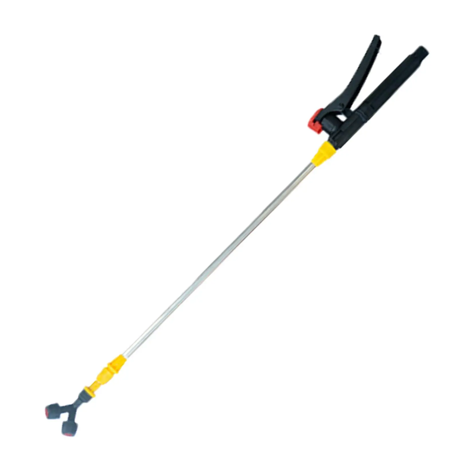 Telescopic Sprayer Extension Rod 46.5cm to 83cm Ergonomic Water Wand for Garden Plants Patio Cleaning and Weed Care
