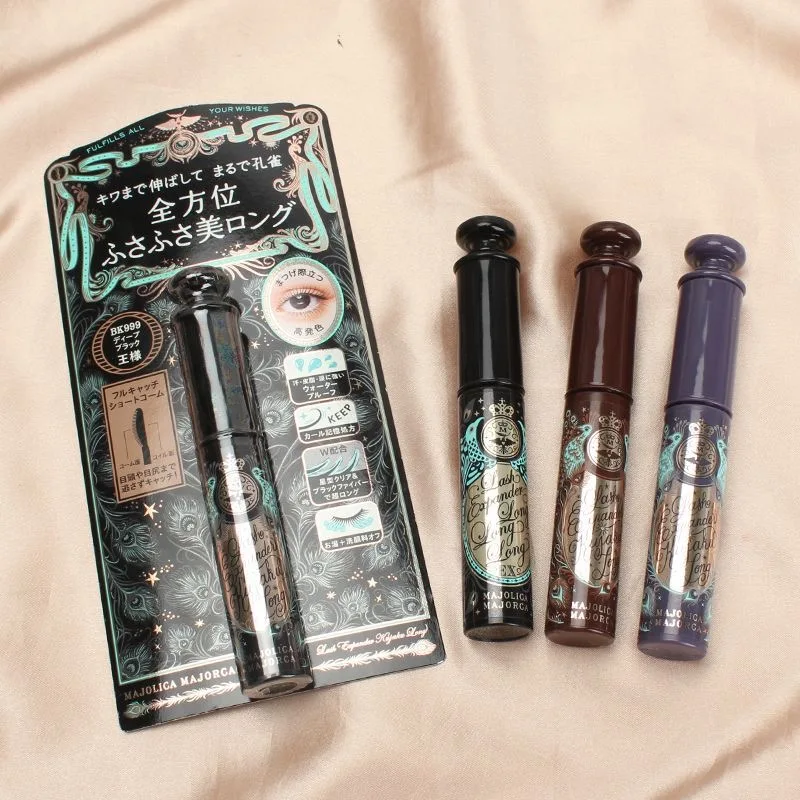Makeup Mascara Waterproof & Smudge-Proof,12H Curl & Lengthen,Fiber-Infused Volumizing Formula,Sweat-Resistant & Easy To Remove