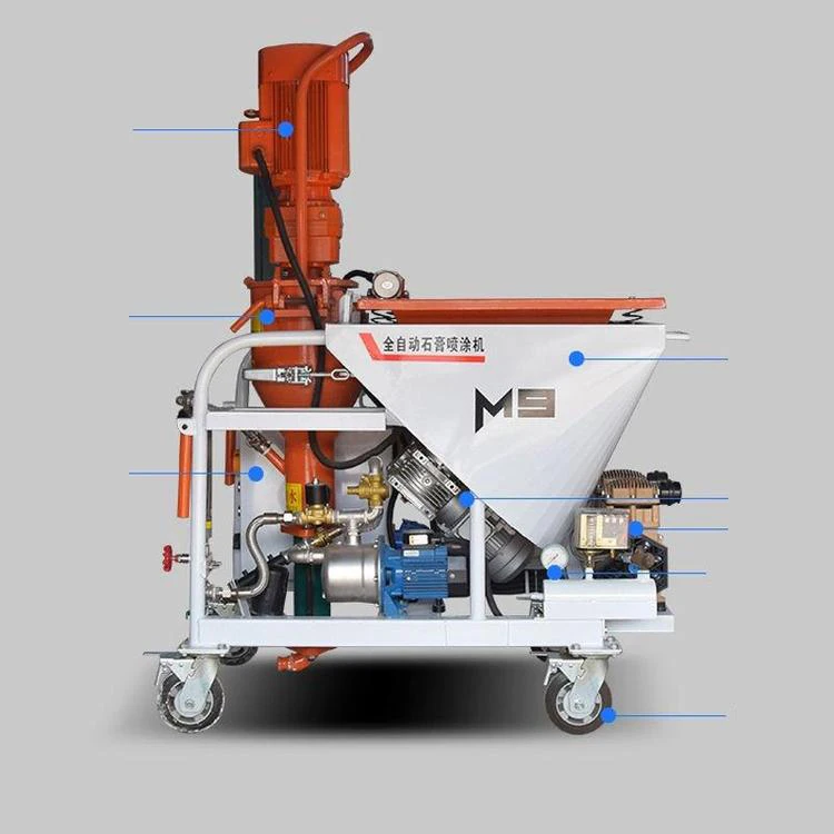 

ZZH 220 В 380 В Индивидуальная машина для армирования стены гипсораспылителя штукатурная машина