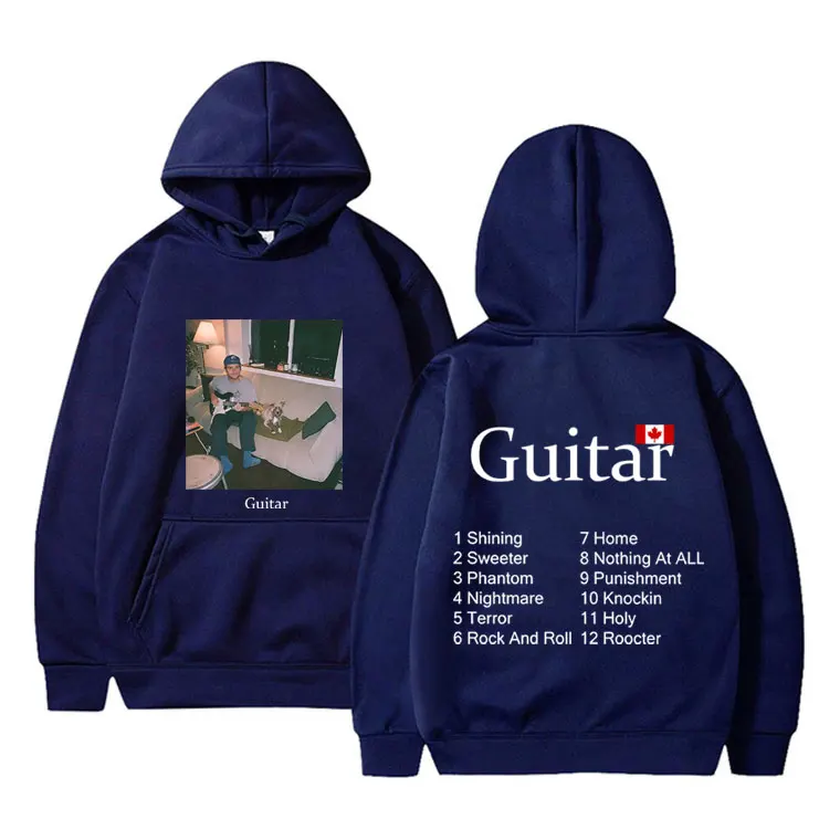 Alex G June Guitar Headlights Album 2025 Hoodie Men Women Fashion Oversized Pullover Hoodies Man Vintage Casual Fleece Tracksuit