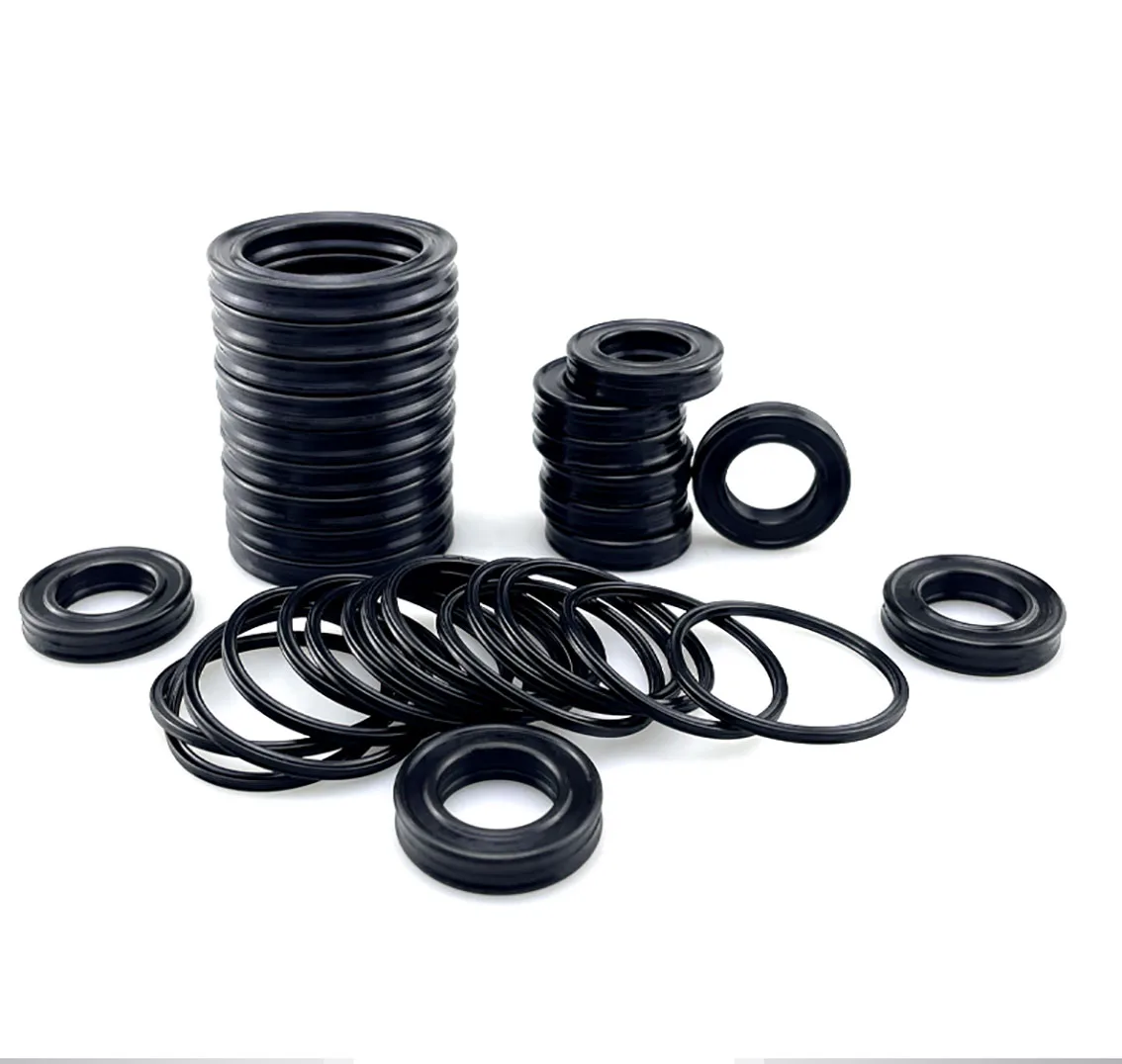 CS 5.33mm Black NBR X-Ring Seals ID 10.46-658.88mm Four Lip Seal Ring Gaskets Oil Resistant and Waterproof