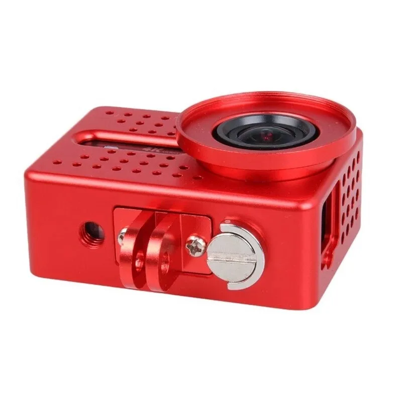 4K Sports Camera Aluminum Alloy Dog Cage Protective Case 2nd Generation Metal Frame Heat Dissipation