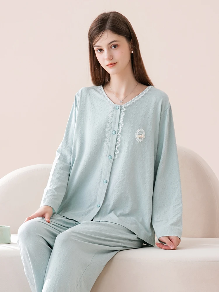 ropa-de-dormir-para-mujer-fenteng-manga-larga-encaje-estilo-dulce-version-coreana-primavera-otono-talla-grande-comoda