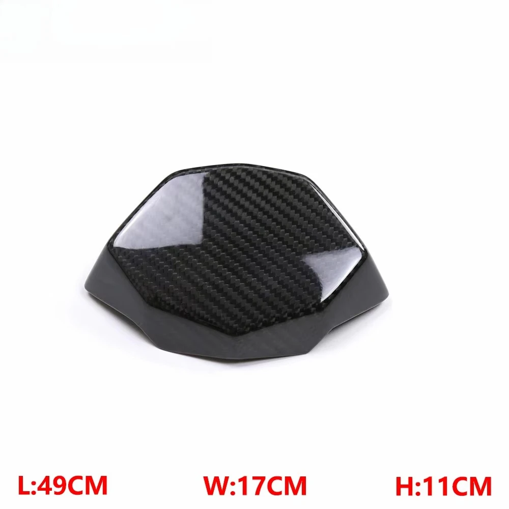 100% 3K Full Dry Carbon Fiber R3 Motorcycle Rear Tailgate Plate Tail Seat Cover for R3 2022 2023 2024