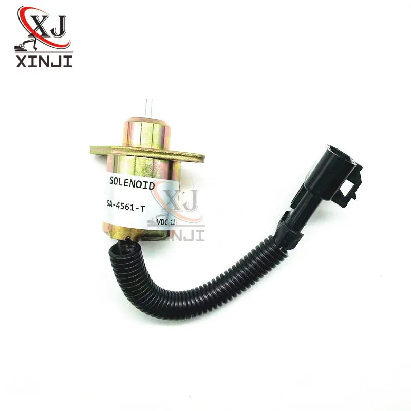 12V 24V 1503ES-12A5UC9S, SA-4561-T, 25-15230-01 Fuel Shutoff Solenoid For Kubota V1505 D1505