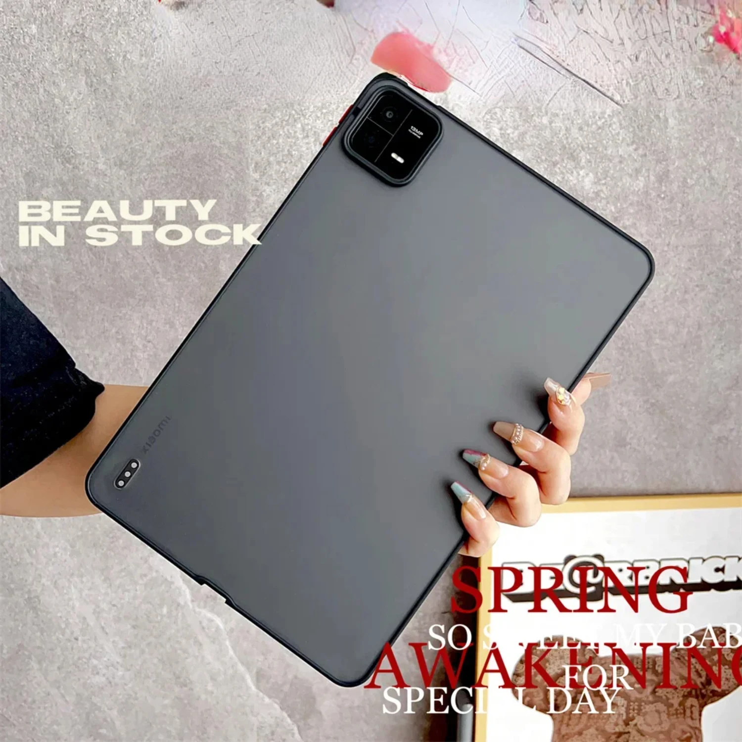 Tablet Case   Pad 6 6s Pro 5 5 Pro 11 Inch  Pad SE Soft Edges Slim Cover Frosted Hard PC MI 6 Pro 2023 Case Fundas